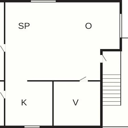 Dom wakacyjny 3 Person In Stryn-by Traum